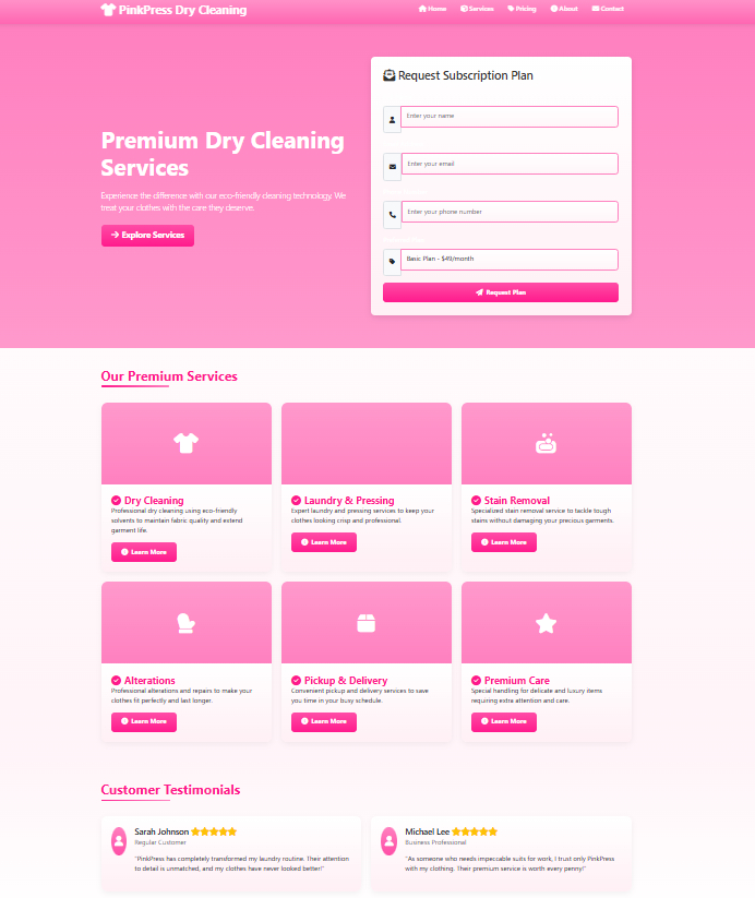 Dry Cleaning